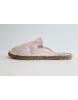 Women Palm Tree Espadrilles- Pearled Ivory Lavender