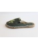 Women Grey Palm Tree Espadrilles