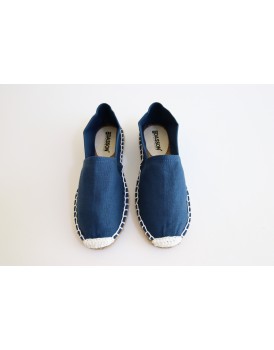 Men's Basic Navy Espadrilles