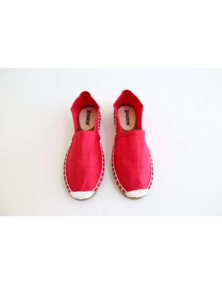 Women Basic Pink Espadrilles