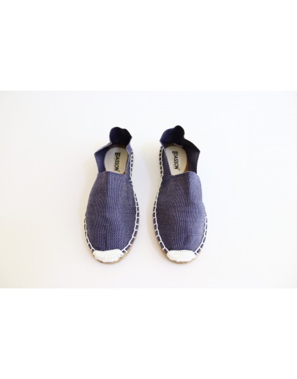 Women Basic Jeans Tape Espadrilles