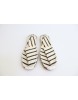 Women Basic Navy Stripe Print Espadrilles