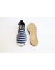 Women Basic Blue & White Stripe Print Espadrilles