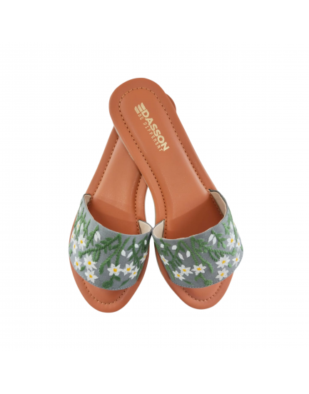 Blooming Lily Flip Flop Sandals